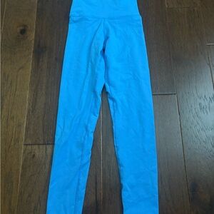 Bright Blue High-Waisted Leggings